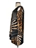 MESMERIZE Animal Print Gold 3/4 Sleeve T-Shirt Size S - photo 5