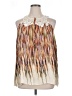 Sunny Leigh 100% Polyester Ivory Sleeveless Blouse Size XL - photo 1