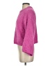 Only Solid Pink Pullover Sweater Size XXS - photo 5