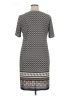 Dana Buchman Print Gray Casual Dress Size XL - photo 2