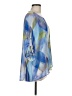 Chaus 100% Polyester Blue 3/4 Sleeve Blouse Size M - photo 4