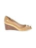 Coach Tan Wedges Size 8 - photo 1