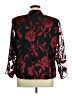 Alex Evenings Print Burgundy Red Blazer Size 1X - photo 2