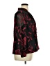 Alex Evenings Print Burgundy Red Blazer Size 1X - photo 4