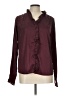 Kut from the Kloth 100% Polyester Burgundy Long Sleeve Blouse Size L - photo 1