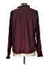 Kut from the Kloth 100% Polyester Burgundy Long Sleeve Blouse Size L - photo 2