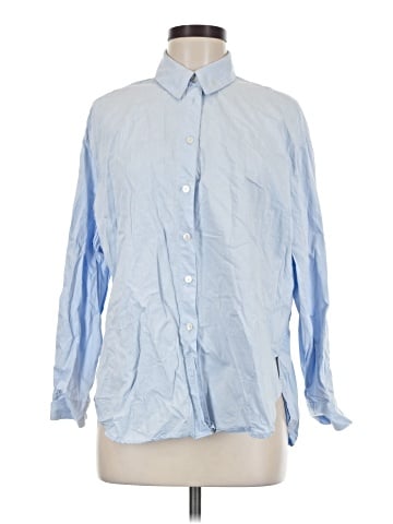 Zara Long Sleeve Button-Down Shirt (view 1)