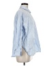 Zara Blue Long Sleeve Button-Down Shirt Size M - photo 4