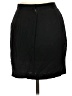 DKNY 100% Wool Solid Black Wool Skirt Size 10 - photo 2