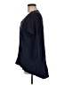 Mod-O-Doc 100% Cotton Blue 3/4 Sleeve Top Size Med (2) - photo 5