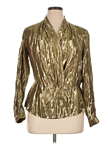 Evan Picone Long Sleeve Blouse (view 1)