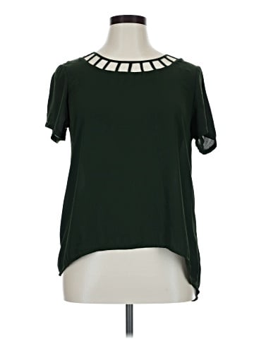 Lily White Short Sleeve Blouse (view 1)