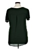 Lily White Green Short Sleeve Blouse Size XL - photo 2