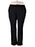 Lee Solid Black Dress Pants Size 22M - photo 1