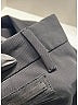 Prada 100% Cupro Solid Black Dress Pants Size EU (IT) 38 / US 2 - photo 8