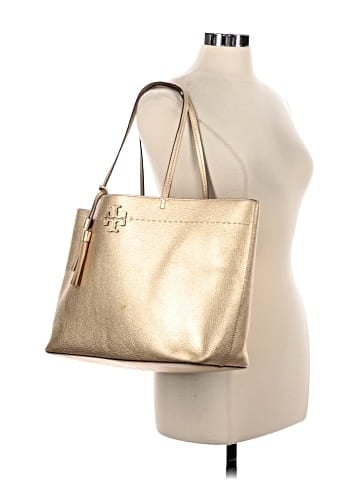 Tory Burch Leather Tote (view 2)