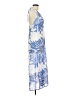 Echo Tropical Blue Casual Dress Size M - photo 4