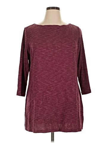 Karen Scott 3/4 Sleeve T-Shirt (view 1)