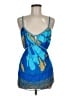 Hale Bob 100% Silk Blue Sleeveless Silk Top Size M - photo 1