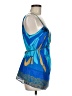 Hale Bob 100% Silk Blue Sleeveless Silk Top Size M - photo 4