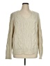 St. John's Bay 100% Polyester Ivory Pullover Sweater Size XL - photo 1
