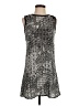 Speechless 100% Rayon Tweed Silver Casual Dress Size XS - photo 1