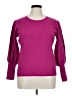 Adrianna Papell Purple Pullover Sweater Size XL - photo 1