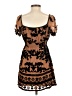 Hale Bob Brown Short Sleeve Silk Top Size XS - photo 2