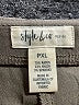 Style&Co Solid Brown Active Pants Size XL (petite) - photo 4