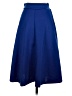 Doublju Solid Blue Formal Skirt Size S - photo 2