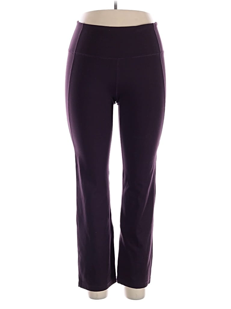 Pre-owned Yogalicious Active Pants In Purple