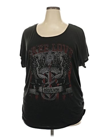 Lane Bryant Short Sleeve T-Shirt (view 1)