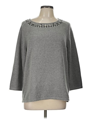Cable & Gauge Pullover Sweater (view 1)