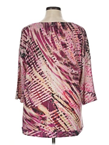 B.l.e.u. 3/4 Sleeve Blouse (view 2)