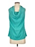 Campaigne 100% Polyester Teal Sleeveless Blouse Size XS - photo 1