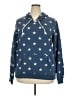 Alternative Apparel Stars Blue Pullover Hoodie Size XXL - photo 1