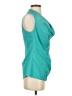 Campaigne 100% Polyester Teal Sleeveless Blouse Size XS - photo 4
