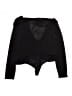 Flounce Black Long Sleeve Blouse Size 20 - photo 2
