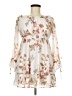 Forever 21 Floral Ivory Cocktail Dress Size M - photo 1