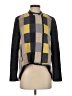 BCBGMAXAZRIA Checkered-gingham Gray Coat Size XS - photo 1