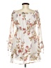 Forever 21 Floral Ivory Cocktail Dress Size M - photo 2