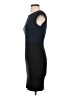 Aqua Color Block Black Cocktail Dress Size XS - photo 5