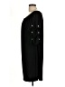 MSK Solid Black Casual Dress Size L - photo 5