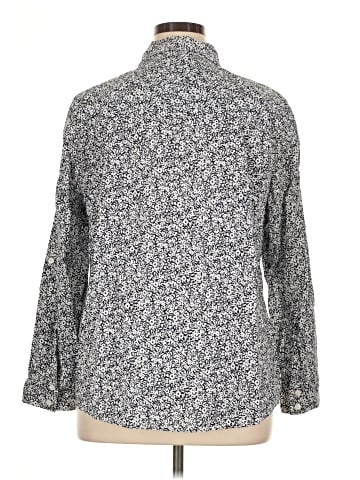 Laura Scott Long Sleeve Button-Down Shirt (view 2)