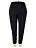 Faded Glory Solid Black Active Pants Size 1X - photo 2