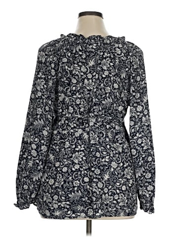 Isabel Maternity Long Sleeve Blouse (view 2)
