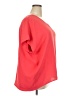 First Love 100% Polyester Orange Short Sleeve Blouse Size XXL - photo 4