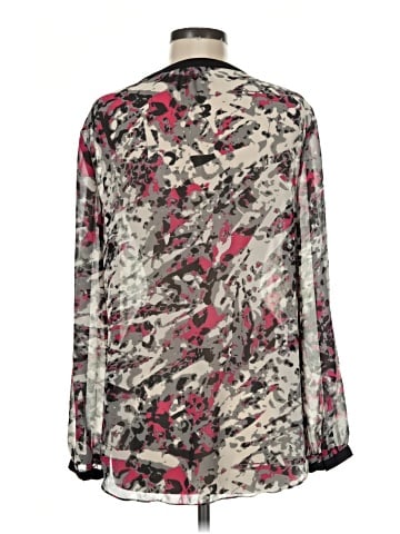 DKNYC Long Sleeve Blouse (view 2)