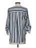 West Kei 100% Polyester Blue 3/4 Sleeve Blouse Size S - photo 2