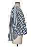 West Kei 100% Polyester Blue 3/4 Sleeve Blouse Size S - photo 4